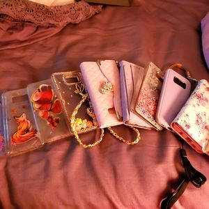 Multiple cases for Samsung S8 cellphone